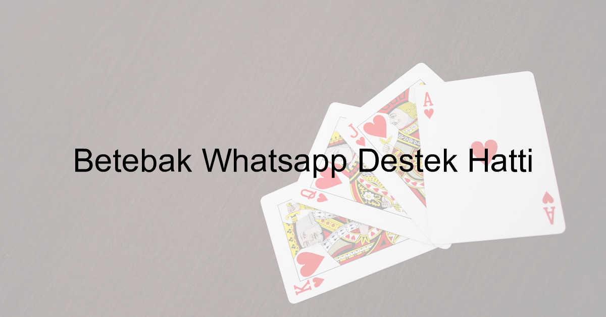Betebak Whatsapp
